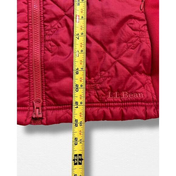 LL Bean Women’s Quilted Sherpa Lined Vest, Size M - Picture 9 of 13